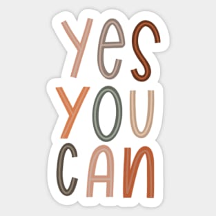 yes you can Sticker